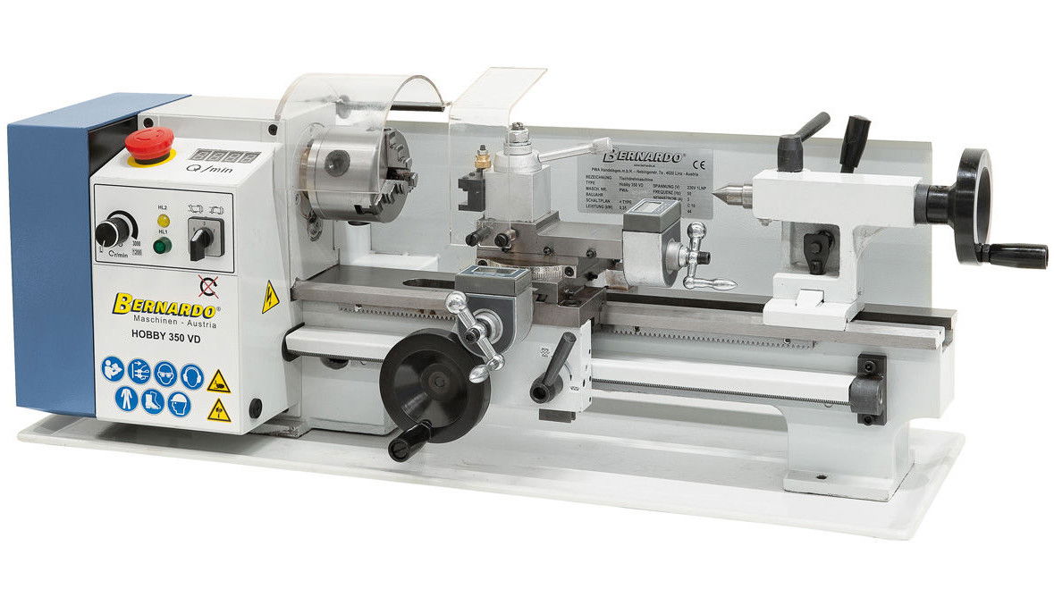 Bernardo Hobby 350 VD fémeszterga, 230 V termék fő termékképe