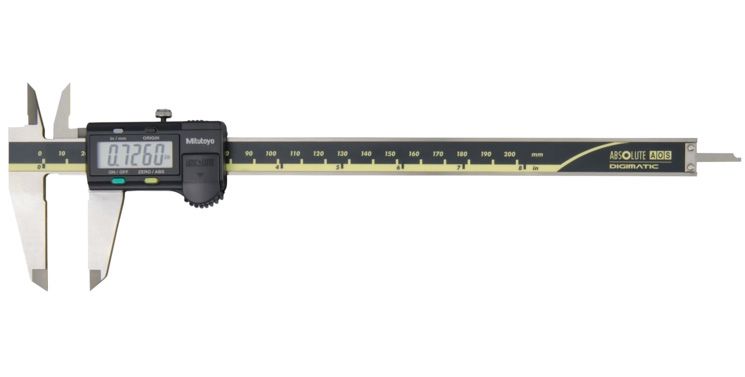 Mitutoyo ABSOLUTE AOS Digimatic digitális tolómérő, 0-8", 0.0005" (0.01 mm) (500-204-30) termék fő termékképe