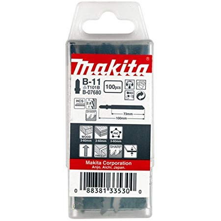 Makita 100db HCS B-11 szúrófűrészlap fához, befejező TPI:9, L:105mm termék fő termékképe