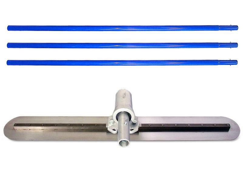 KÉZI BETONLEHÚZÓLAP SZETT BETONTROWEL, ACÉL 120CM termék fő termékképe