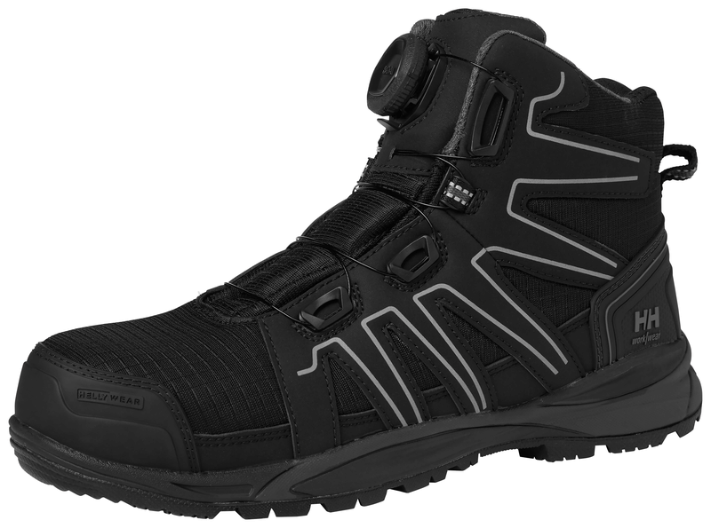 Helly Hansen Manchester Mid Boa S3 fekete védőcipő termék fő termékképe