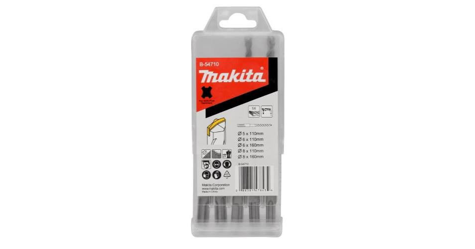 Makita SDS-Plus V-Plus fúrókészlet (5,6,8x110mm, 6,8x160mm) termék fő termékképe