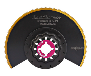 Makita multiszerszám szegmens fűrészlap BiM-TiN 85mm univerzális termék fő termékképe