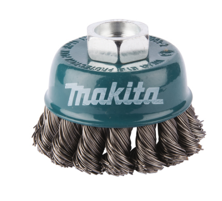 Makita M14-es befogású fonott drótkefe 60mm ⌀ 18mm 125/150 termék fő termékképe