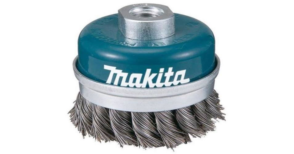 Makita M14-es befogású fonott drótkefe 75mm ⌀ 18mm termék fő termékképe
