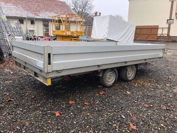 Utánfutó dupla tengelyes (autószállító is) 2T 2080x4250mm termék fő termékképe