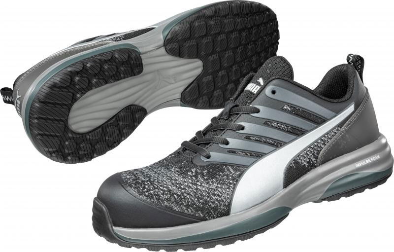Puma Safety Charge Black Low S1P ESD HRO SRC munkavédelmi cipő termék fő termékképe