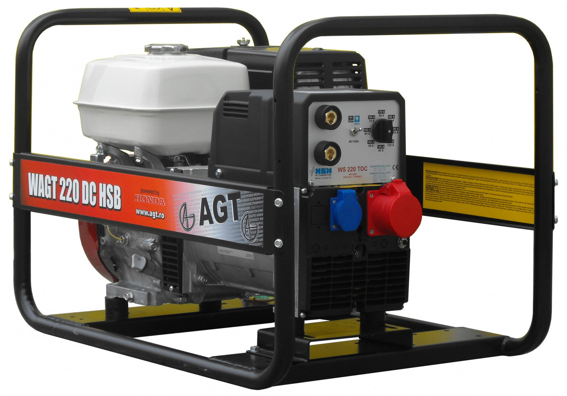 AGT Hegesztő áramfejlesztő AGT W220 DC HSB bérlése termék fő termékképe