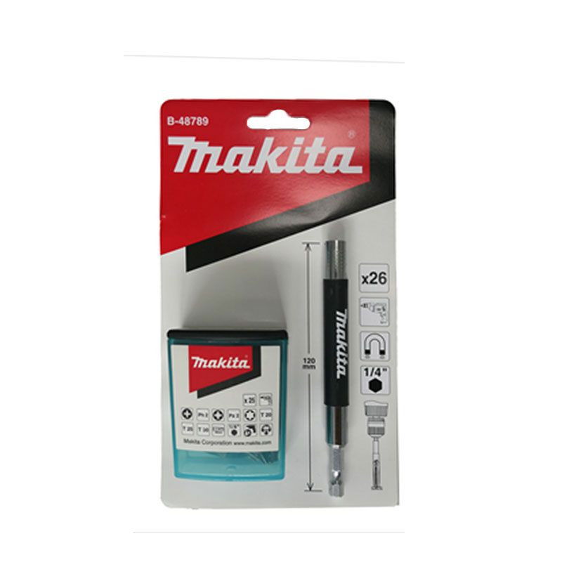 Makita 26 db-os bitkészlet bittartóval termék fő termékképe