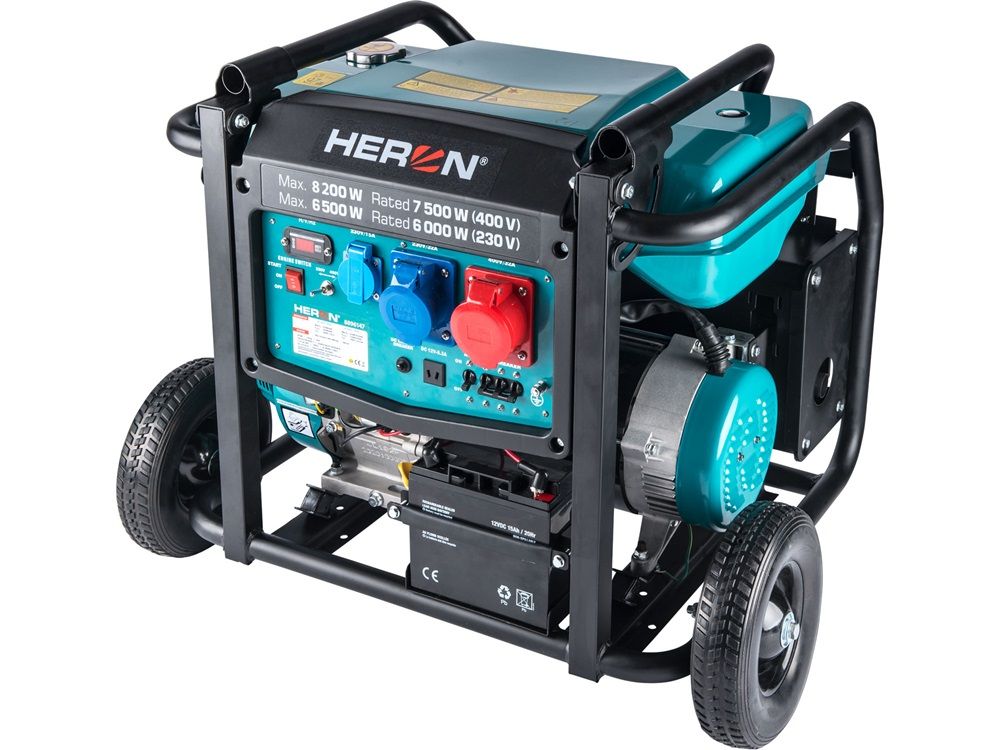 HERON benzinmotoros áramfejlesztő; 3 kVA; 230 V termék fő termékképe