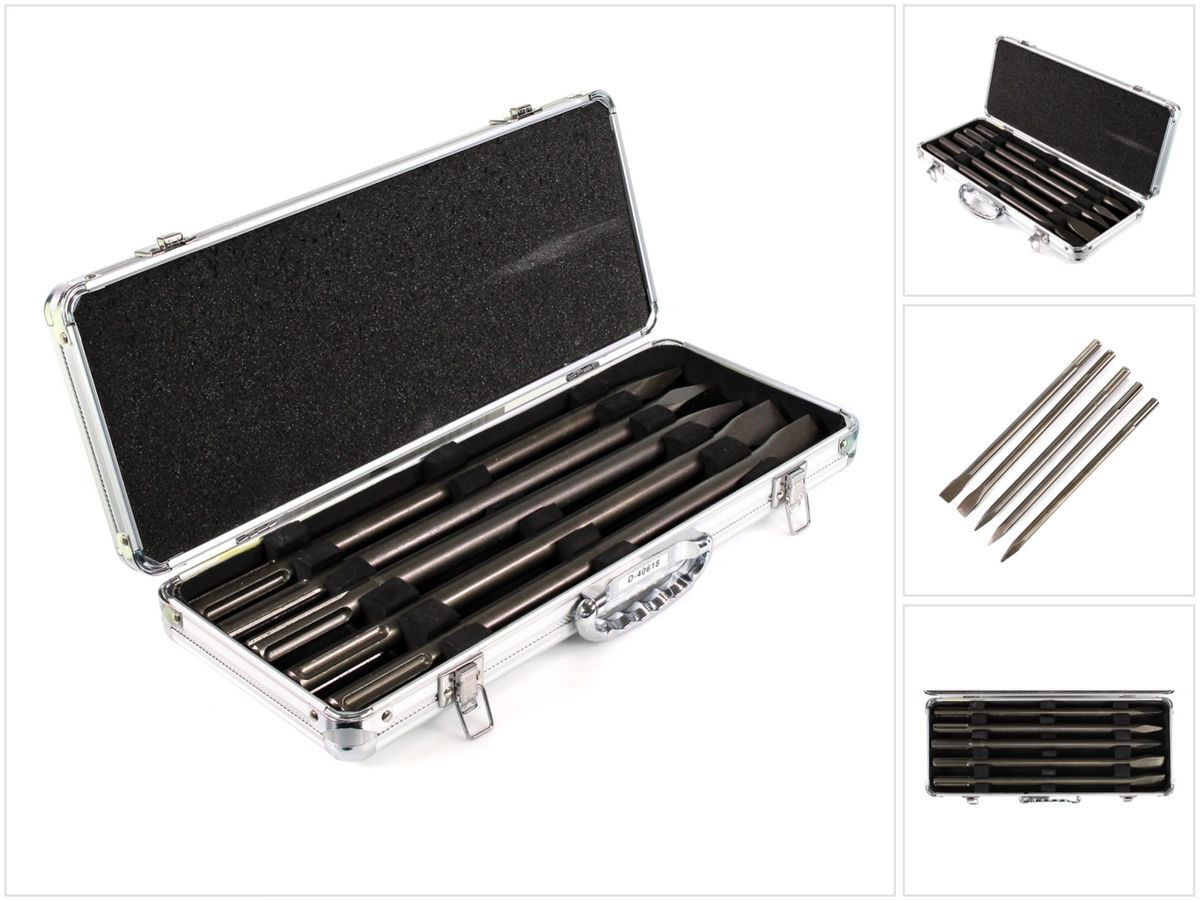 Makita SDS-Max vésőkészlet (3db hegyesvéső 400 mm; 2db laposvéső 400x25 mm) termék fő termékképe