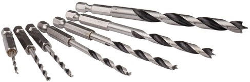 Makita hatszög befogású fafúró készlet (2;3;3;4;5;6;8 mm) termék fő termékképe