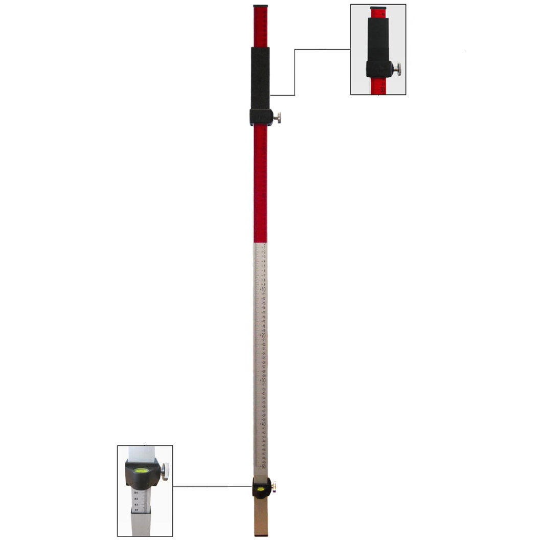 Lamigo GSLAS7056-3 Mérőrúd lézerszintezőhöz védőtokkal termék fő termékképe