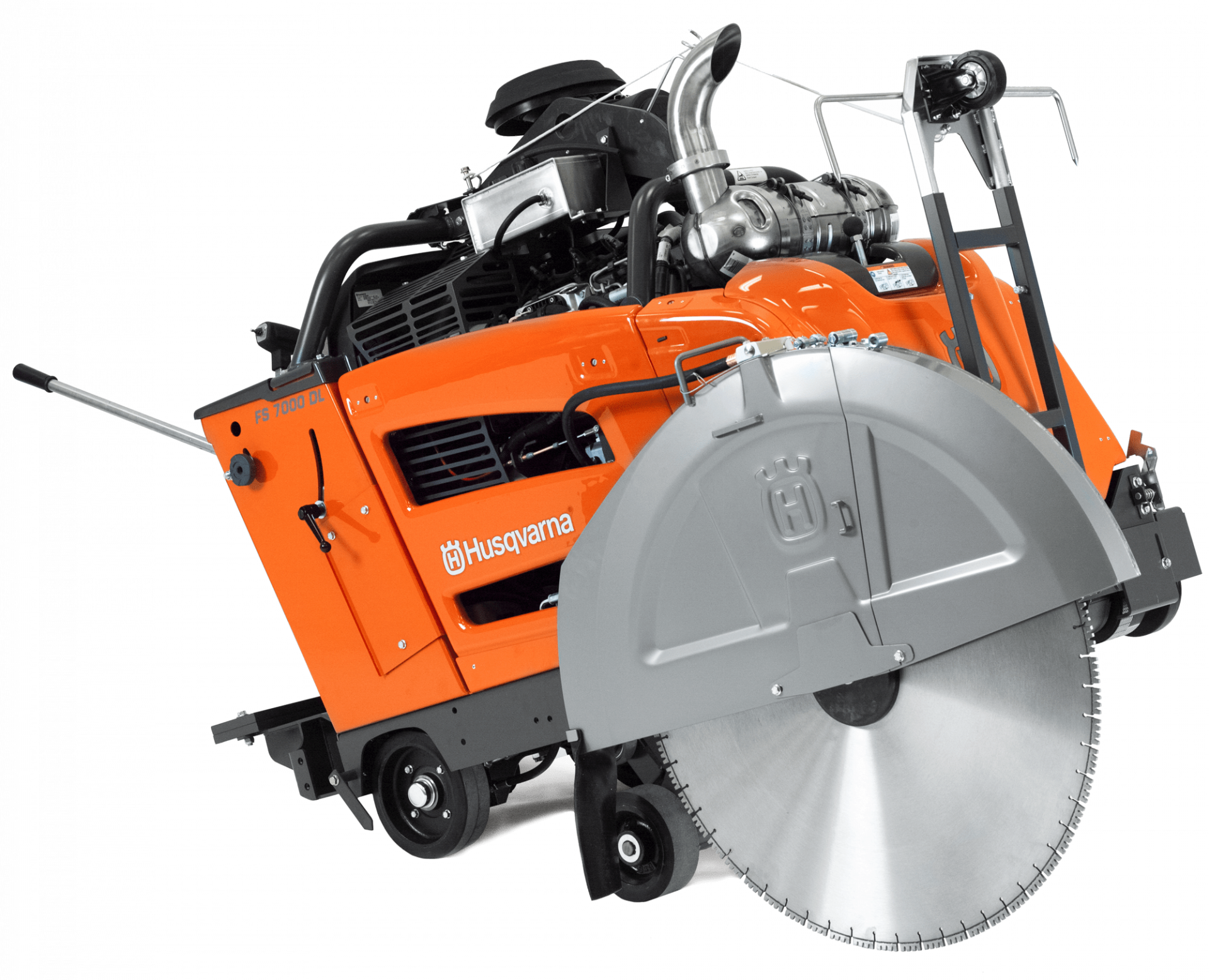 Husqvarna FS 7000 DL aljzatvágó, 1200 mm-es tárcsavédővel termék fő termékképe