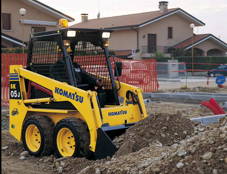 Komatsu SK05J kompakt rakodó termék fő termékképe