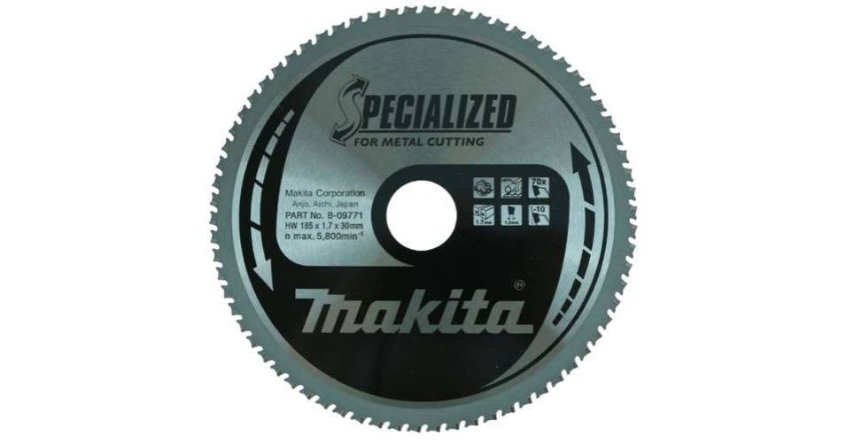 Makita Specialized körfűrésztárcsák fémhez ⌀305mm, fogszám 78db, furat ⌀ 25,4mm termék fő termékképe