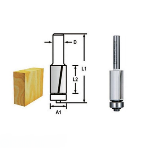 Makita szintbemaró kés ⌀9,5mm, munkahossz: 26mm, befogó: 6mm termék fő termékképe