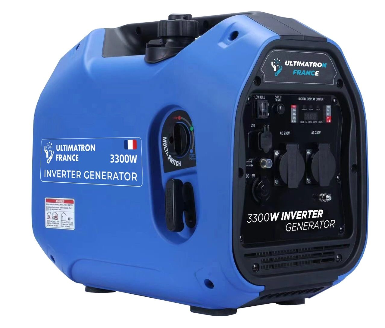 Ultimatron 3300 wattos hordozható inverteres generátor termék fő termékképe