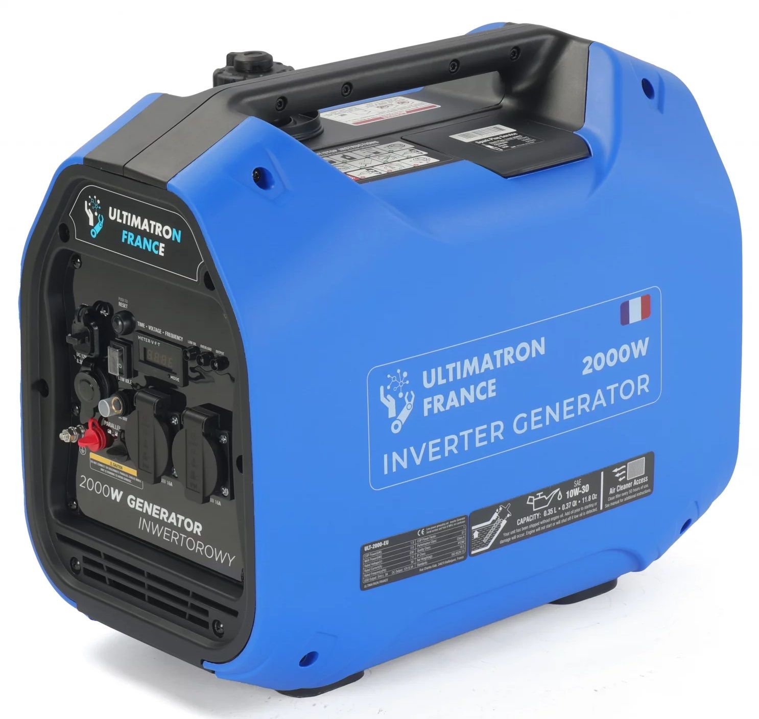 Ultimatron 2000 wattos hordozható inverteres generátor termék fő termékképe