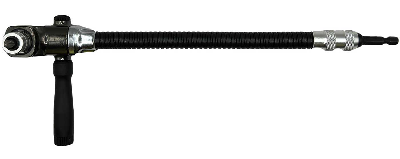 Abraboro Flexibilis sarokcsavarozó, E 6.3 (1/4") x 300 mm termék fő termékképe