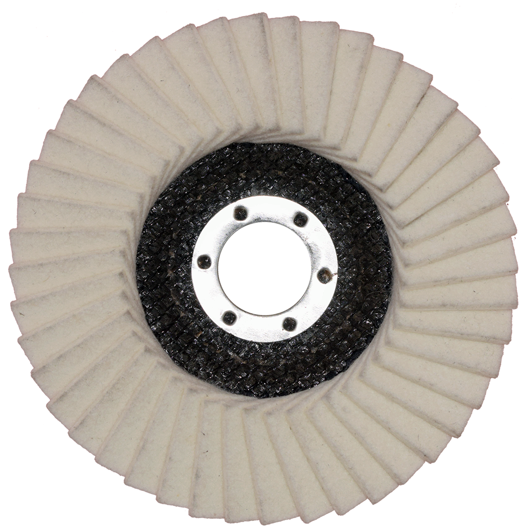 Abraboro 125 x 22 mm filc polírozótányér termék fő termékképe