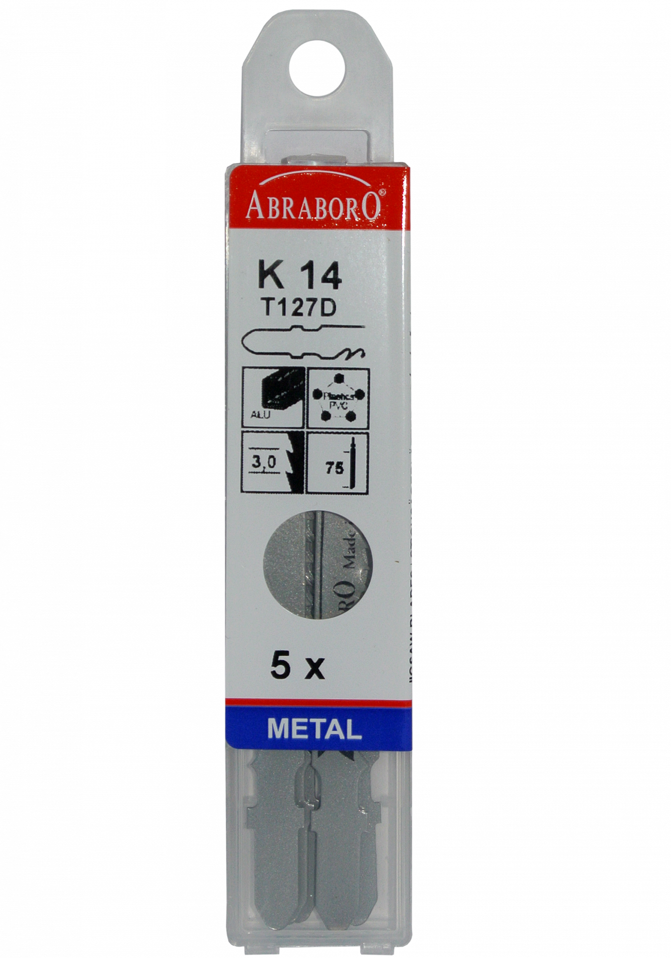 Abraboro MG 118A (MG 11) szúrófűrészlap Bosch befogással, 5 db/csomag termék fő termékképe