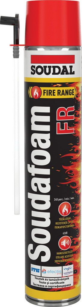 Soudal Soudafoam FR tűzgátló kézi purhab, 750 ml termék fő termékképe
