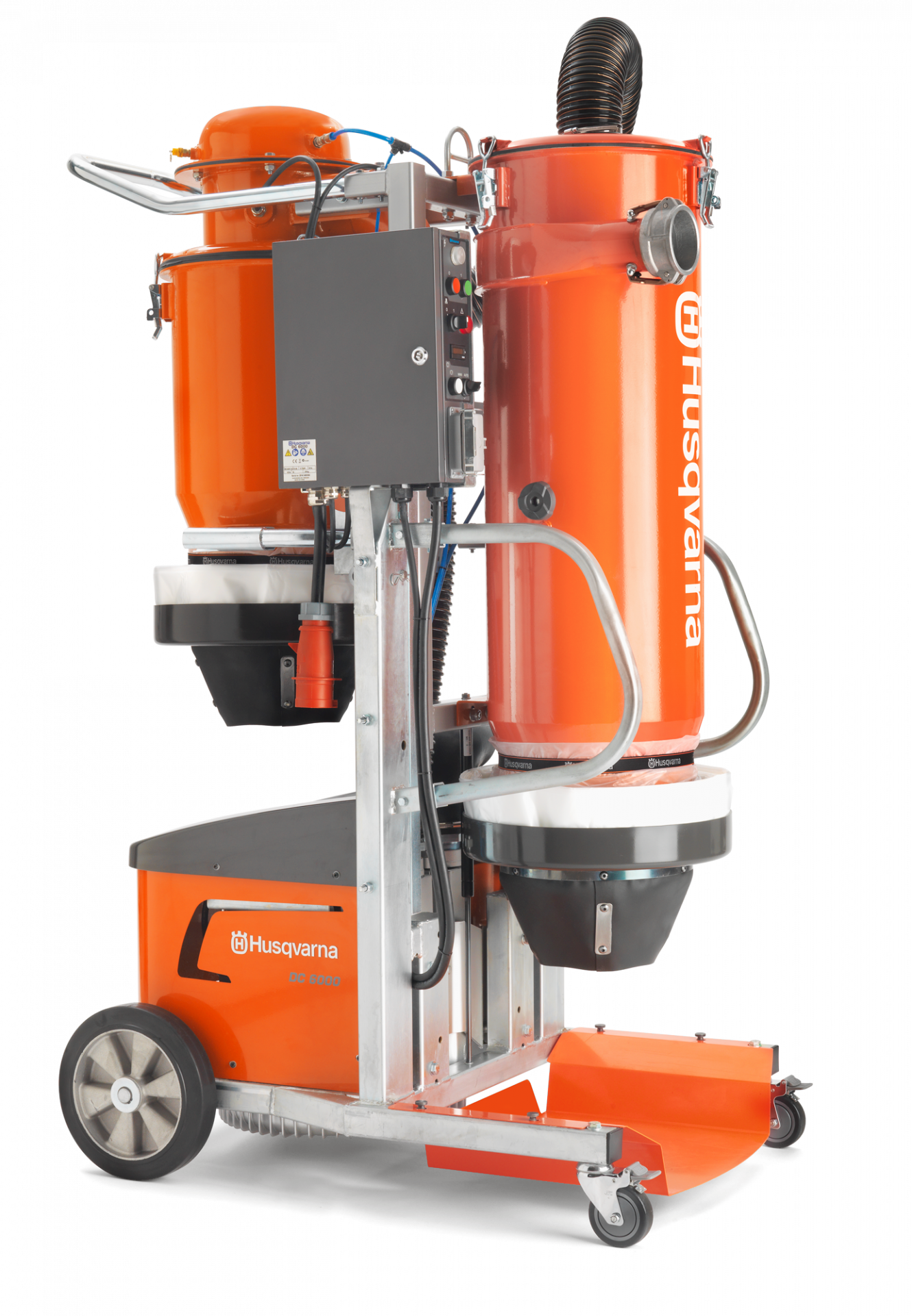 Husqvarna DC 6000 háromfázisú HEPA H13 építőipari porszívó termék fő termékképe