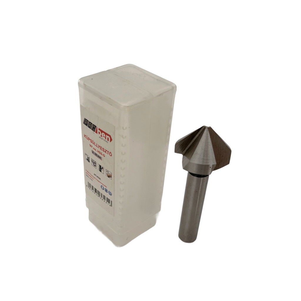 Proben HSS-G kúpsüllyesztő D 25 mm 3 élű, 90°-os vágóéllel termék fő termékképe