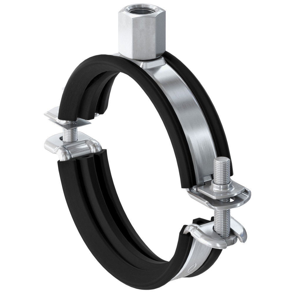 Fischer FRS-L 25 - 30 M8 / M10 kétcsavaros gumibetétes csőbilincs, 25 db/csomag termék fő termékképe