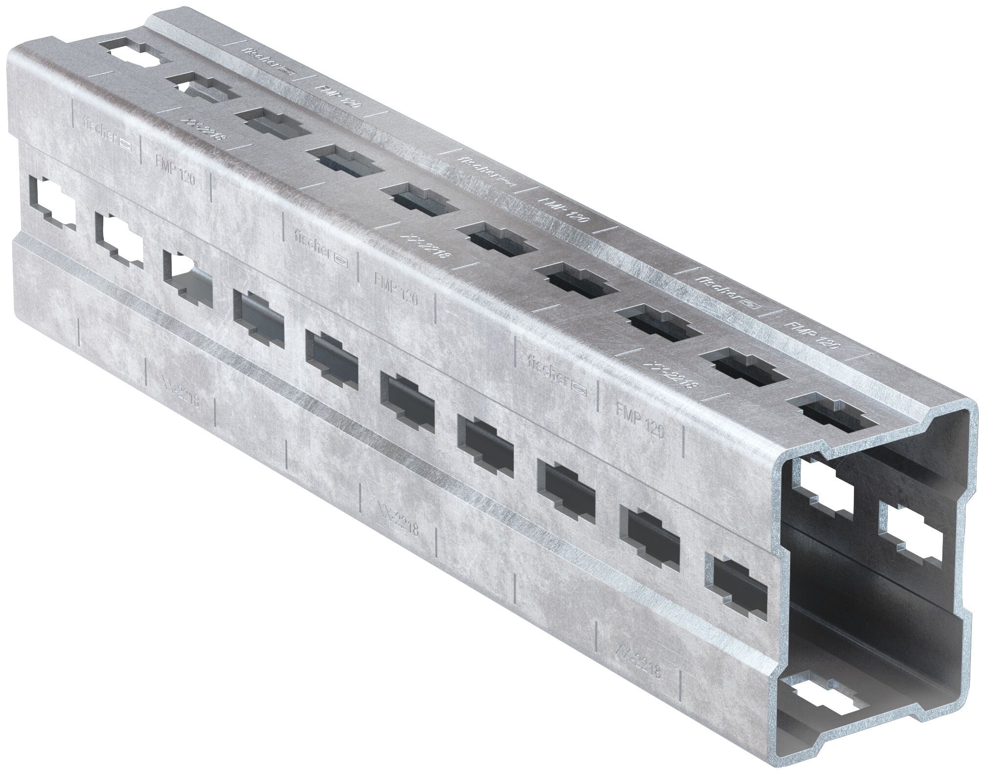 Fischer FMP 120 nagy teherbírású szerelősín, 6 m termék fő termékképe