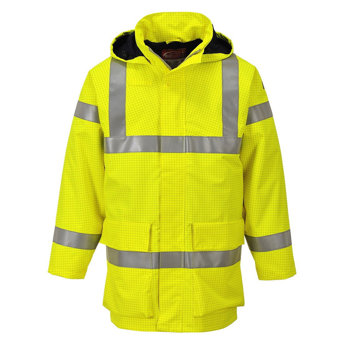 Portwest S774 - Bizflame Rain Hi-Vis Multi Lite kabát, sárga termék fő termékképe
