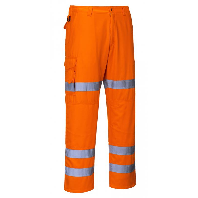 Portwest RT49 - Hi-Vis Combat nadrág, három szalaggal, narancs termék fő termékképe